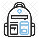 Backpack School Education Icon