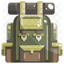 Bag Bagpack Backpacker Icon