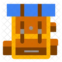 Backpack Camping Travel Icon