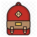 Backpack Bag School Icon