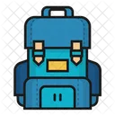 Backpack Bag School Icon