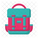 Backpack Adventure Summer Icon