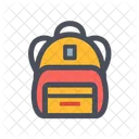 Backpack School Bag Bag Icon