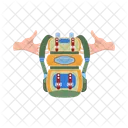 Backpack Bag Back To School Icon