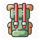 Backpacking Backpack Bag Icon