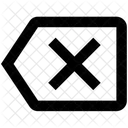 Backspace Remove Delete Icon