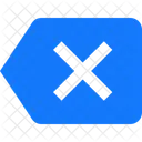 Backspace Remove Cancel Icon