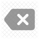 Backspace Ui Tag Icon