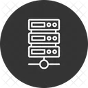Backup Database Server Data Icon