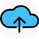 Cloud Uploading Arrow Up Backup Icon
