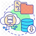 Backup Recovery Online Icon
