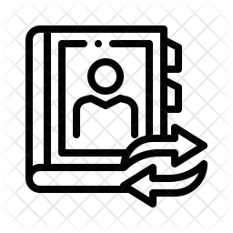 Backup contact book  Icon