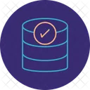 Backup Verificacao Banco De Dados Ícone