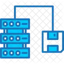 Backup Server Data Icon