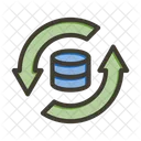 Storage Data Cloud Icon