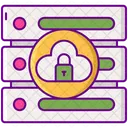 Backup Seguro Seguranca De Servidor Seguranca De Banco De Dados Icon