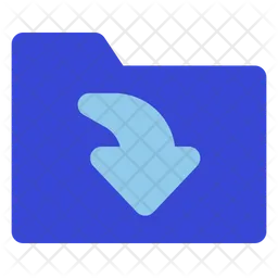 Backward folder  Icon