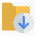 Backward folder  Icon