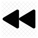 Backward Music Player Icon