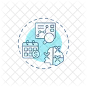 Economic Prediction Market Economy Data Analysis Icono