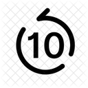 Backward  seconds  Icon