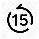 Backward  seconds  Icon