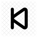 Backward Step Icon