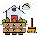 Backyard Cleaning  Icon