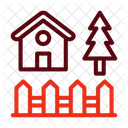 Backyard Garden Outdoor Icon