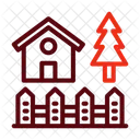 Backyard Garden Outdoor Icon