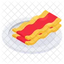 Raw Meat Bacon Beef Icon