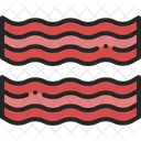 Bacon Strip Slice Icon
