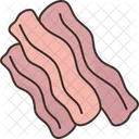 Bacon Meat Breakfast Icon