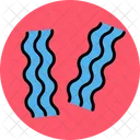 Bacon Cooking Fast Food Icon