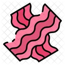 Bacon Bacons Bacon Strips Icon