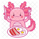 Salamander Axolotl Aquarium Icon