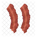 Set Bacon Meat Icon