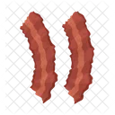 Set Bacon Meat Icon