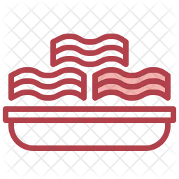 Bacon Strips  Icon