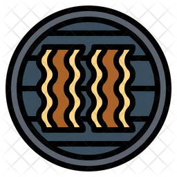 Bacon Strips  Icon