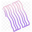 Bacon Strips Pig Meat Bacons Icon