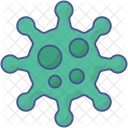 Bacteria Disease Cell Germs Icon