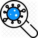 Bacteria Research Germs Virus Icon