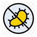 Bacteria Virus Stop Icon