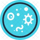 Bacteria Biology Cup Icon