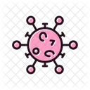 Bacteria Disease Cell Germs Icon