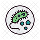 Bacteria Virus Infection Icon