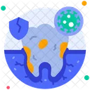 Bacteria Infection Germ Icon