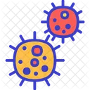 Bacteria Cell Infection Icon