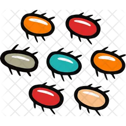Bacteria  Icon